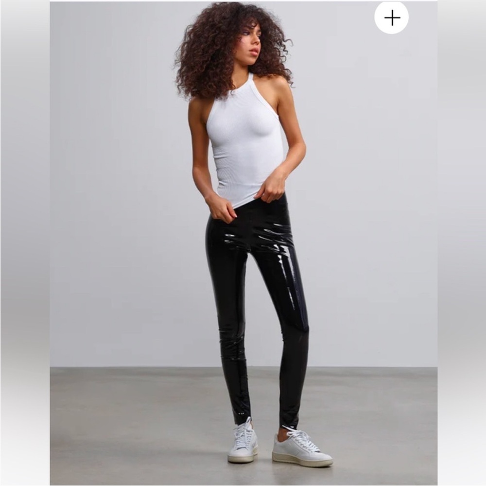 NWT Commando Faux Leather Leggings Black Small